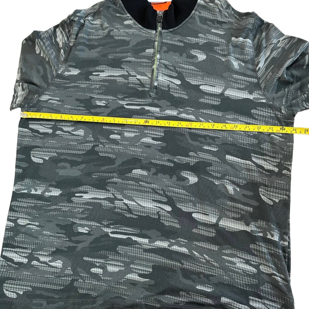 Robert Graham Street Circuit Camo Quarter Zip Classic Fit Pullover Size XXL - Picture 10 of 16